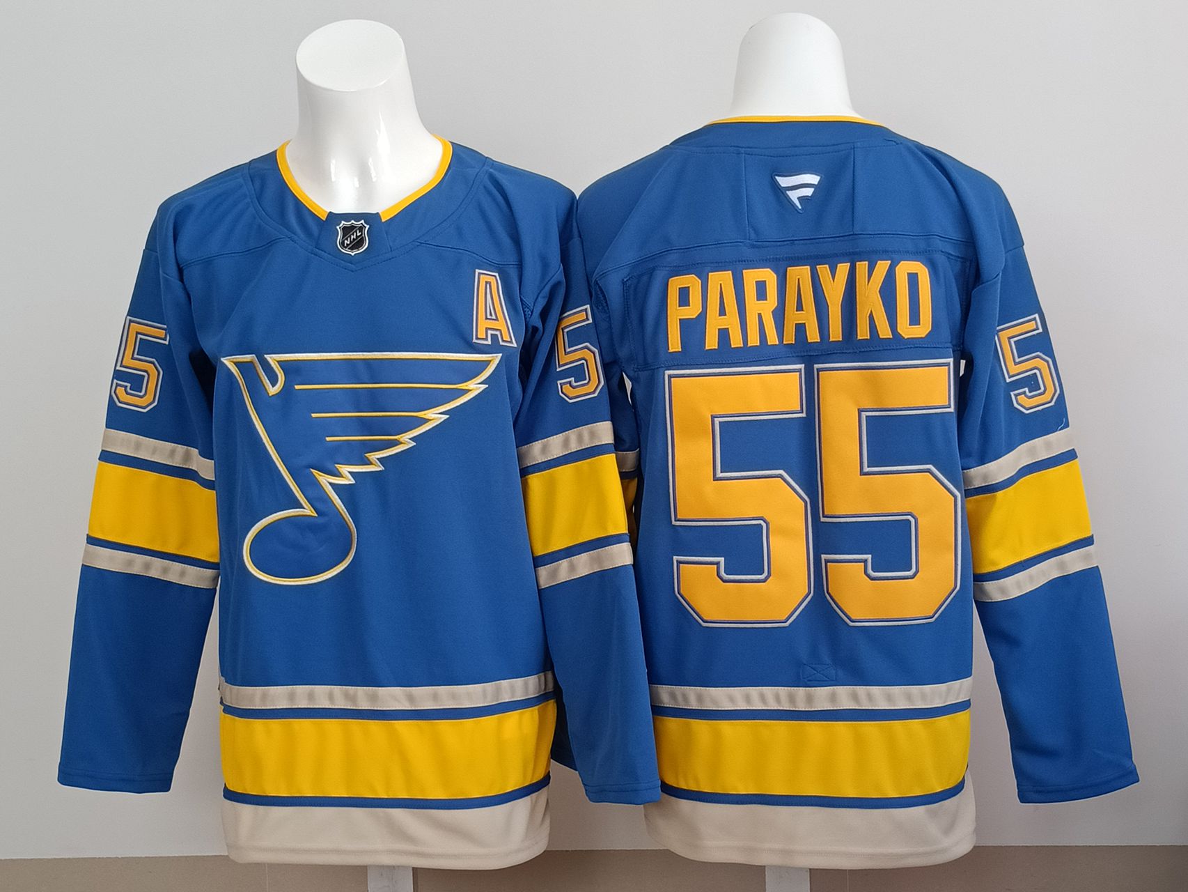 Men 2025 St.Louis Blues #55 Parayko Blue NHL Jersey style 01->st.louis blues->NHL Jersey